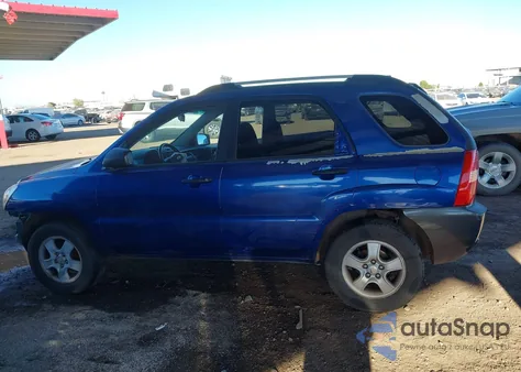 2007 Kia Sportage Lx z USA, uszkodzony, nr VIN KNDJF724377304209